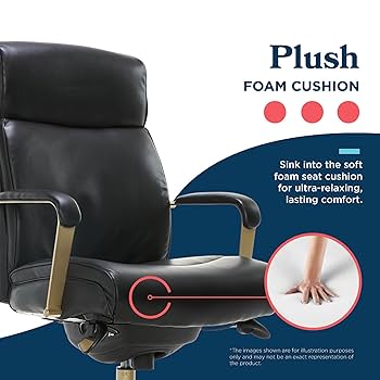 Amazon.com: La-Z-Boy Melrose Ergonomic Bonded Leather Swivel